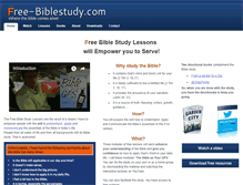 Tablet Screenshot of free-biblestudy.com